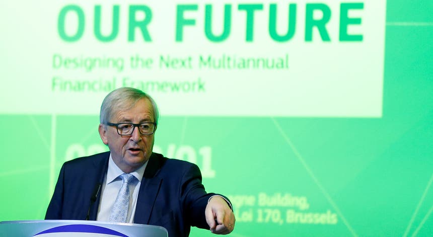 Juncker está contra cortes profundos no orçamento da União Europeia. Fot: Francois Lenoir - Reuters
