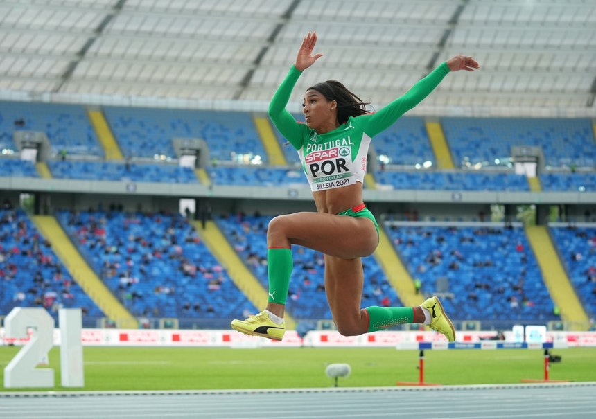 Patricia Mamona Melhora Recorde Nacional Do Triplo Salto