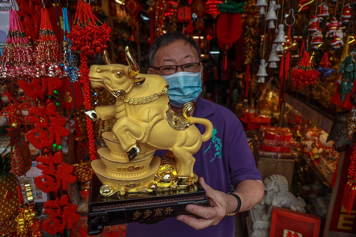  Filipinas. Novo Ano do Boi | Mark R. Cristino - EPA 