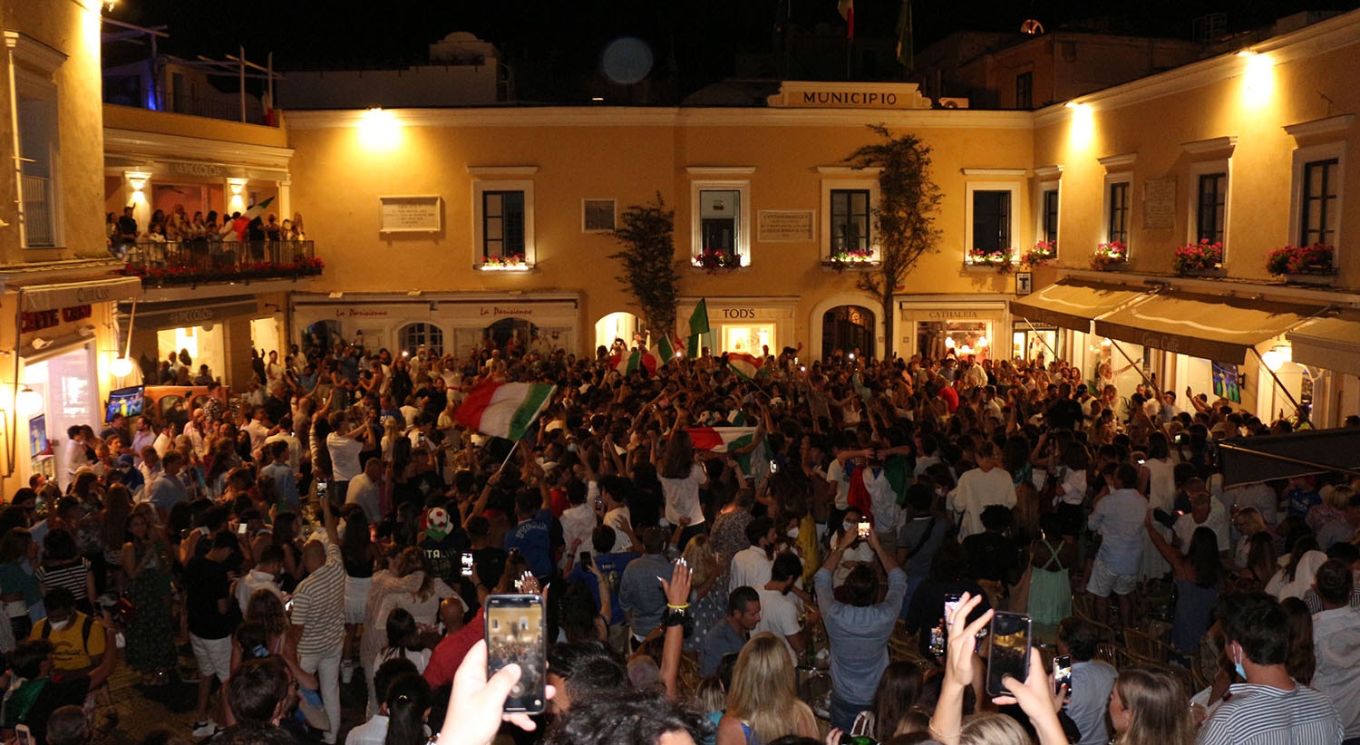  Em Capri, It&aacute;lia | Foto: Giuseppe Catuogno - EPA 