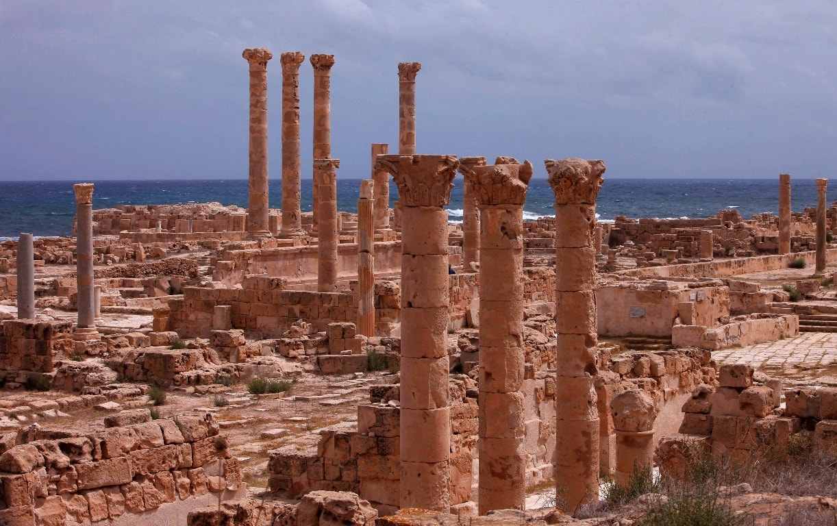  Libia, Sabratha, s&iacute;tio arqueol&oacute;gico romano amea&ccedil;ado de afundamento | Ismail Zetouni - Reuters 