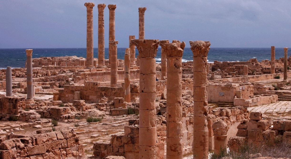  Libia, Sabratha, s&iacute;tio arqueol&oacute;gico romano amea&ccedil;ado de afundamento | Ismail Zetouni - Reuters 