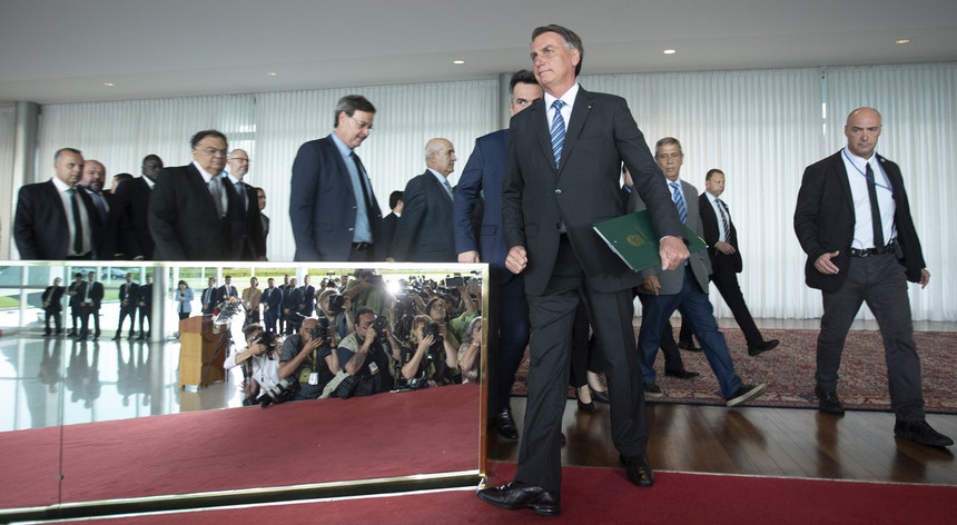 "Os nossos métodos não podem ser os da esquerda", clamou o presidente cessante do Brasil
