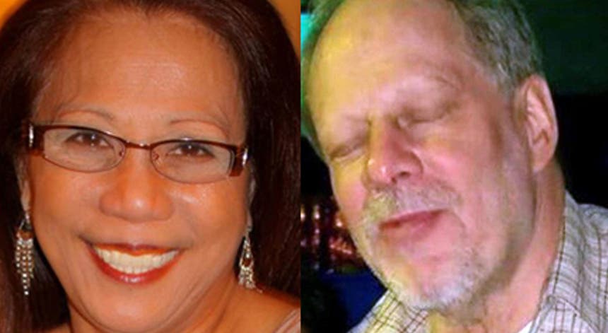 Marilou Danley e Stephen Paddock, o autor do massacre de Las Vegas.