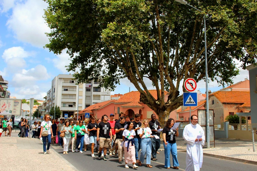 Passagem dos símbolos pela paróquia de Alverca do Ribatejo | COP Alverca e Sobralinho 
