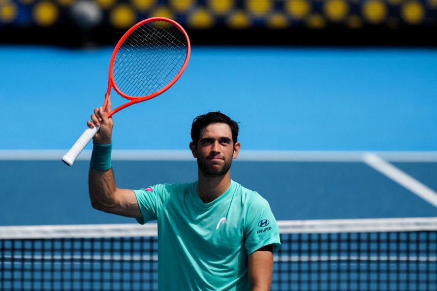 Tenista Nuno Borges nos oitavos de final do Masters 1.000 de Cincinnati