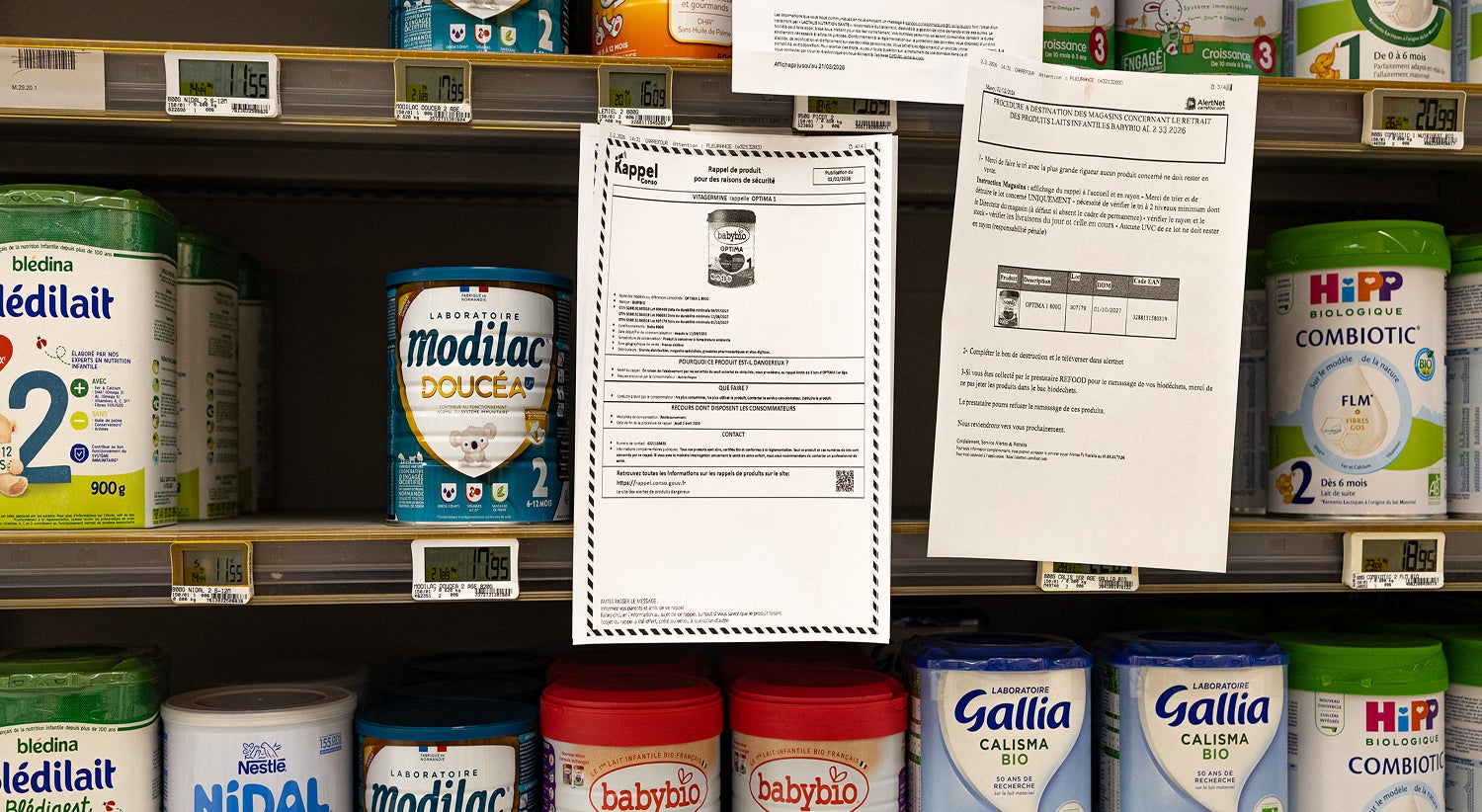 Dezasseis beb�s hospitalizados em Fran�a e Espanha por leite contaminado com toxina cereulida