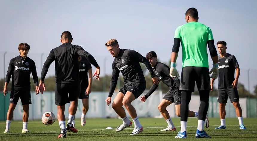 Os "leões" já preparam a deslocação a Itália
