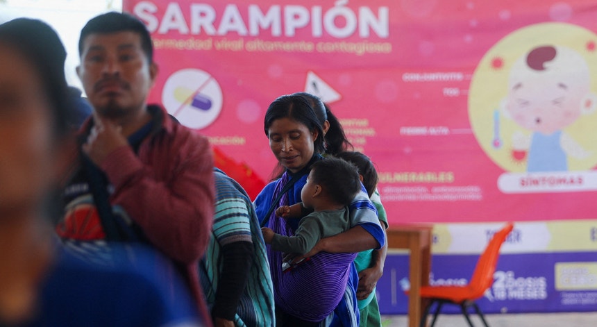 Imagem ilustrativa: Organização regional de saúde emite alerta face à subida do sarampo nas América