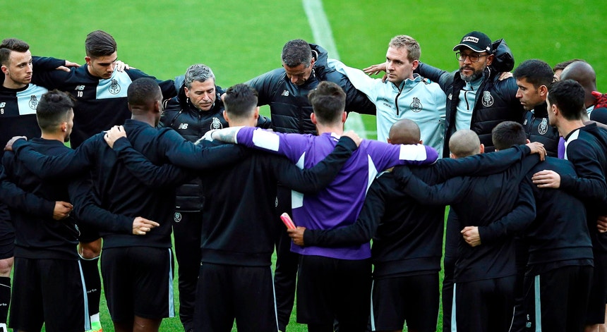 A equipa do FC Porto promete união para tentar ultrapassar a Juventus
