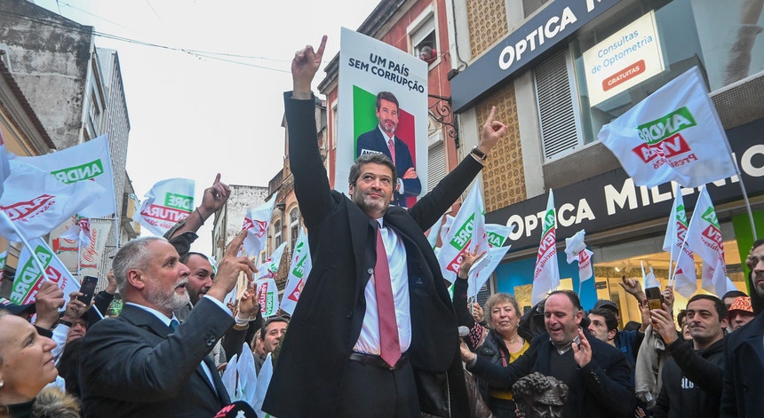 Imagem Ilustrativa: André Ventura diz que Seguro está a fazer da segunda volta "um desfile"