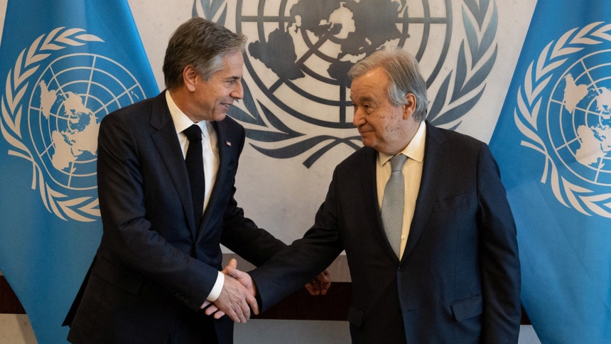 Blinken e Guterres em sintonia sobre os conflitos no Médio Oriente, Ucrânia e Sudão
