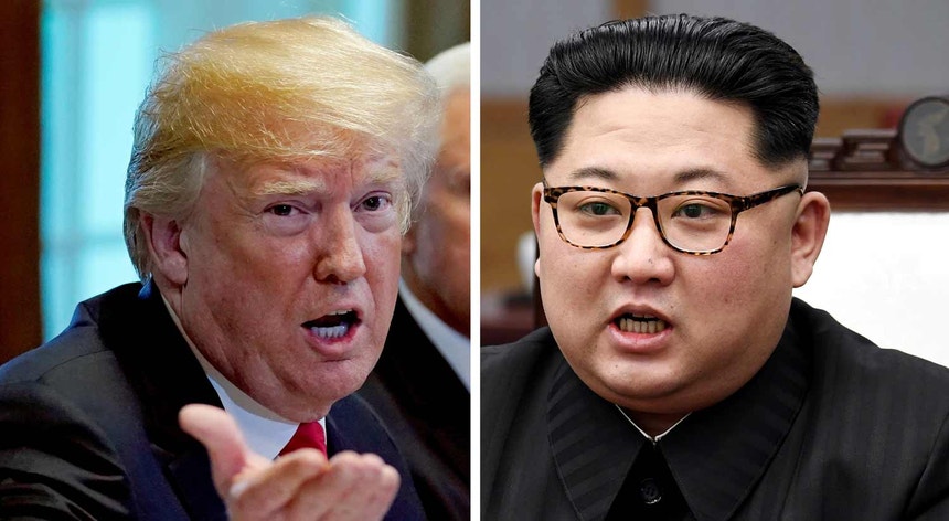 A cimeira entre Trump e Kim Jong-un estava marcada para o próximo dia 12 de junho em Singapura
