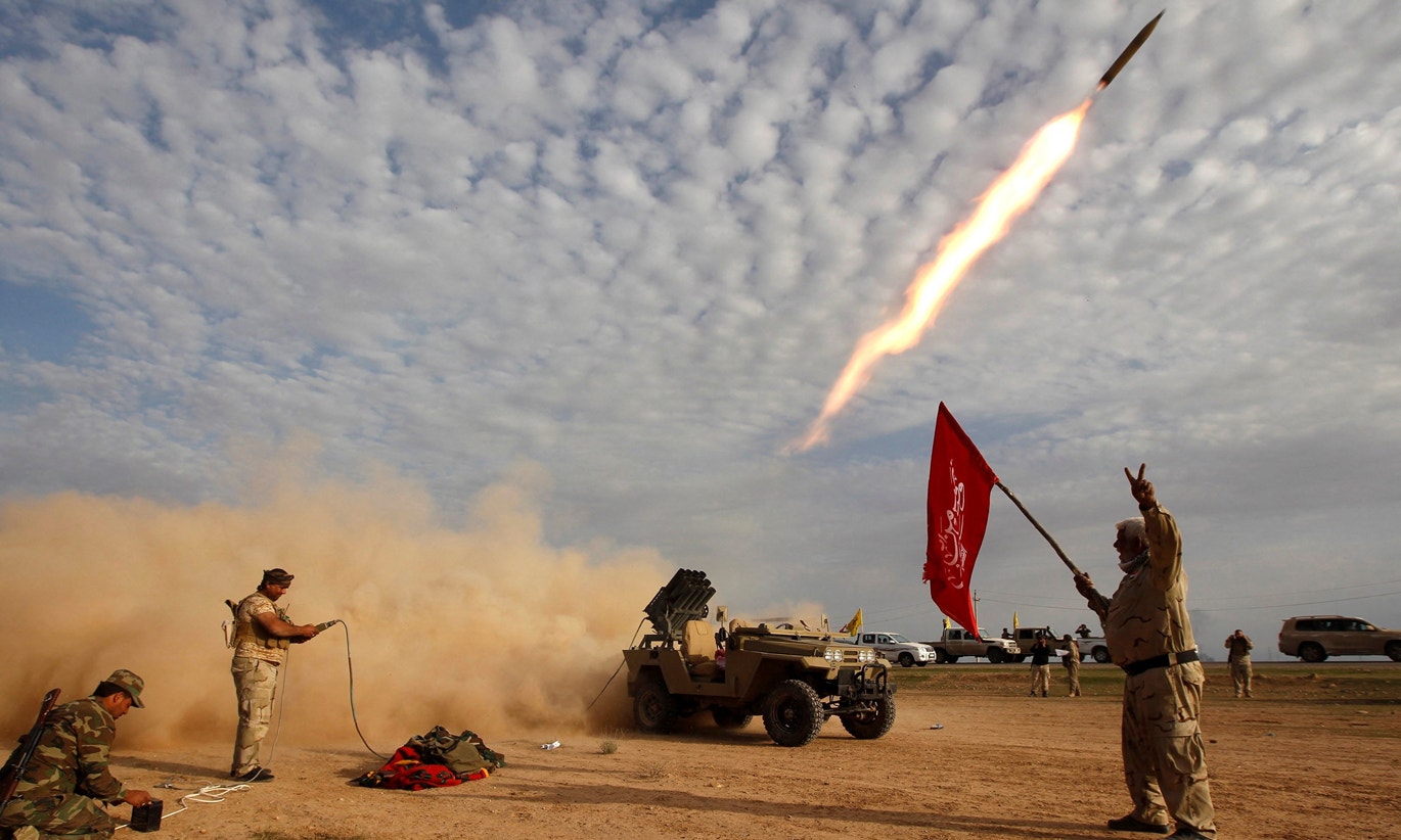  Militantes do Estado Isl&acirc;mico, 2015 | Thaier Al-Sudani - Reuters 