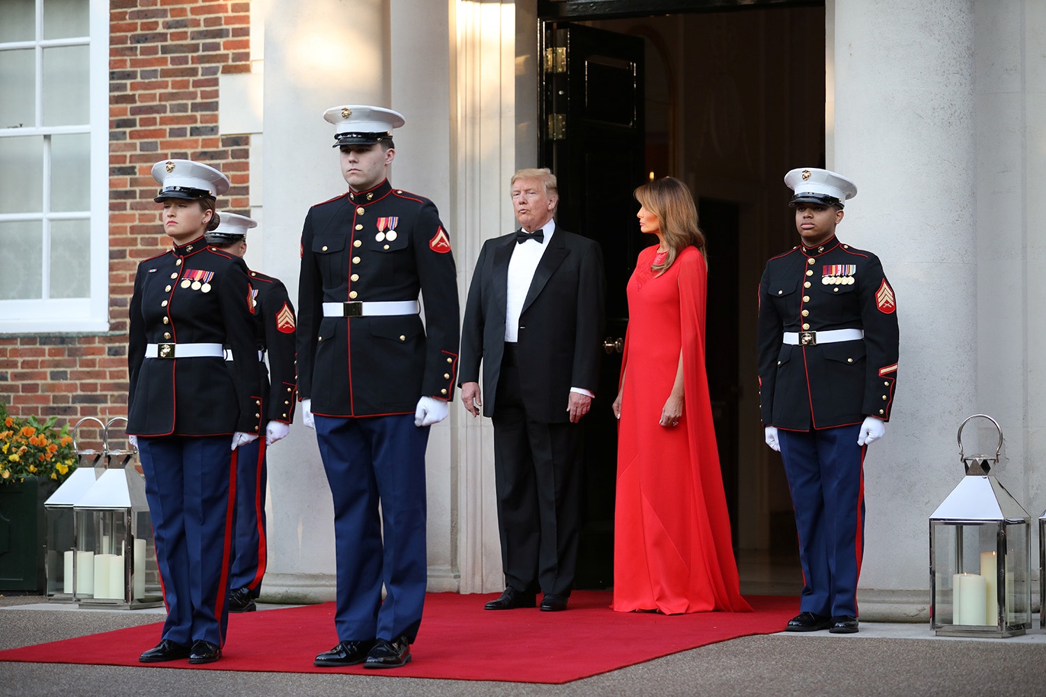  Jantar em Winfield House na resid&ecirc;ncia oficial do embaixador norte-americano /Chris Jackson - Reuters 