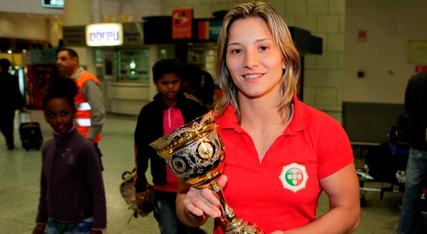 Telma Monteiro foi a melhor atleta de 2014, em senhoras
