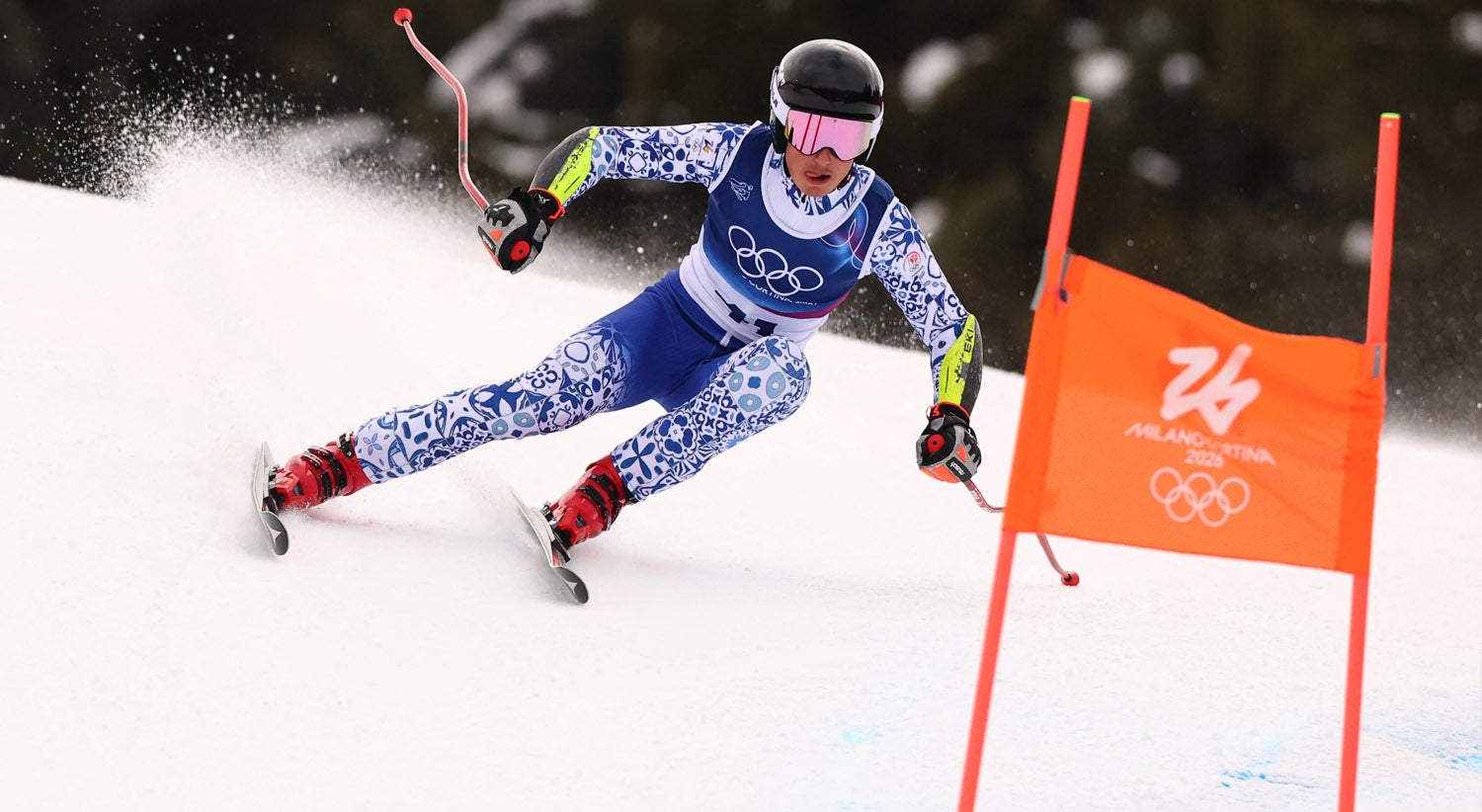 JO2026: Emeric Guerillot iguala melhor presta��o portuguesa em esqui alpino