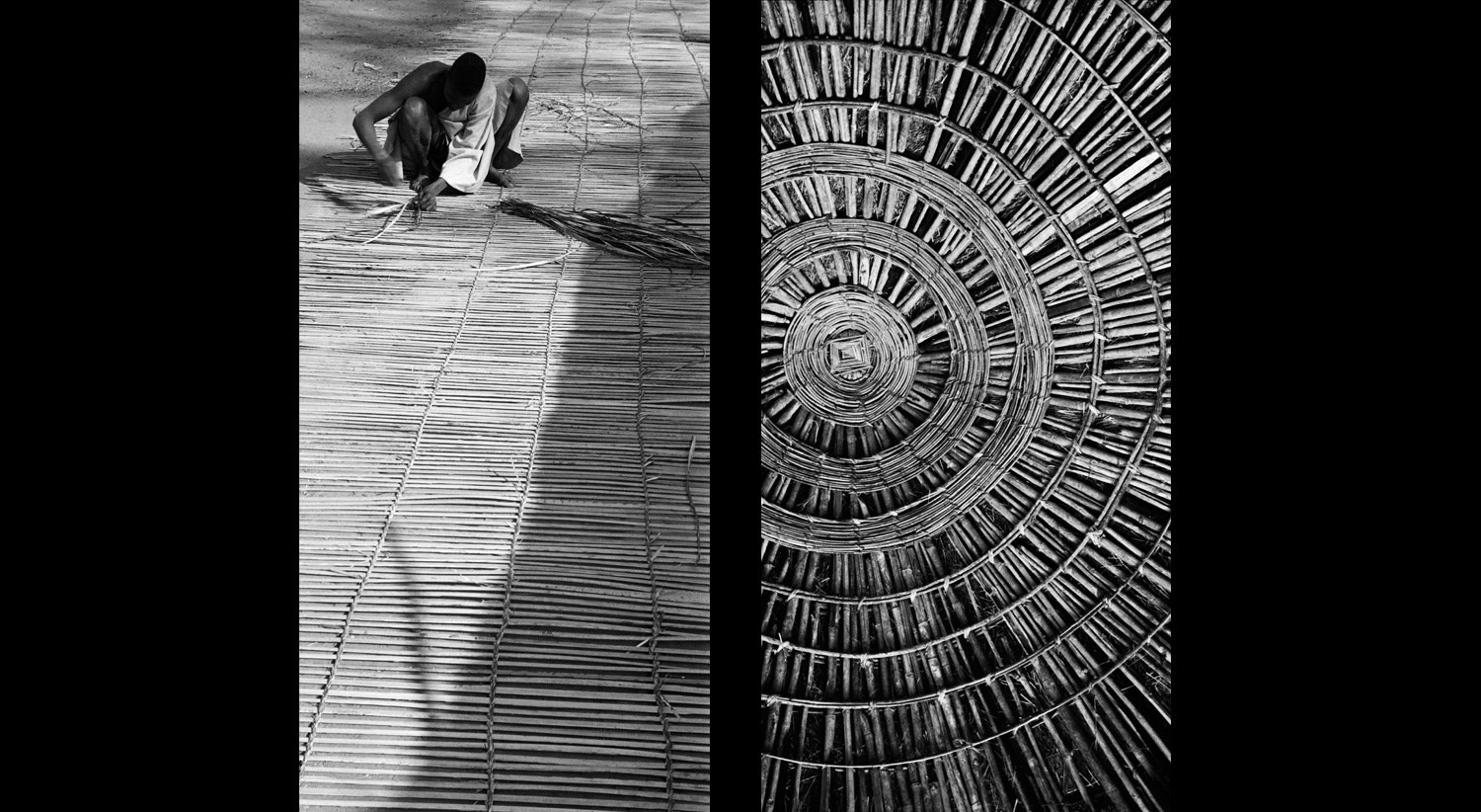  Produ&ccedil;&atilde;o de esteira - 1959 (esq.) | Cr&eacute;dito: Ant&oacute;nio Saragga Seabra - IICT/ULisboa 