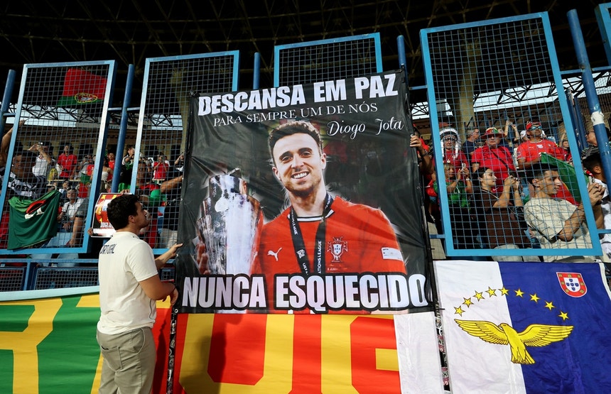 Imagem de Diogo Jota recordado por federação e clubes no dia em que faria 29 anos