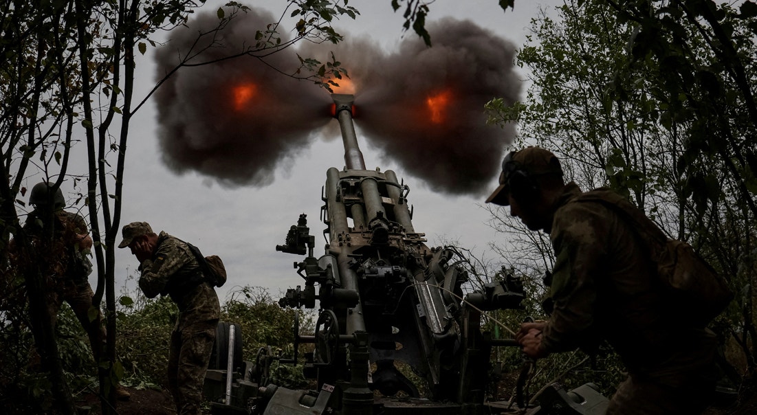  Militares ucranianos perto em Kharkiv | Gleb Garanich - Reuters 