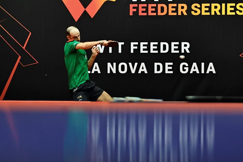 Diogo Carvalho deixou o torneio de Gaia
