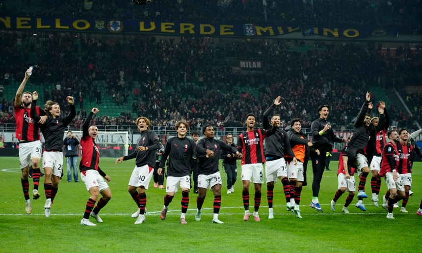 Imagem de AC Milan vence Inter no primeiro dérbi milanês de Rúben Amorim