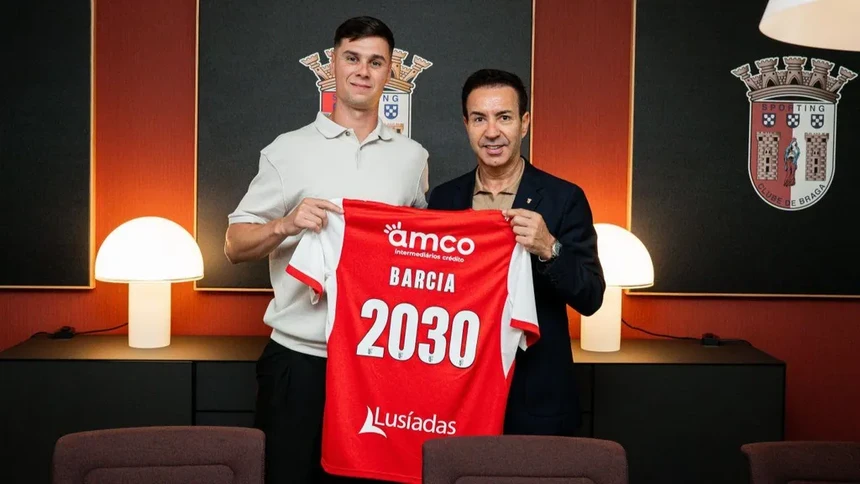 Imagem de Sporting de Braga contrata central espanhol Sergio Barcia