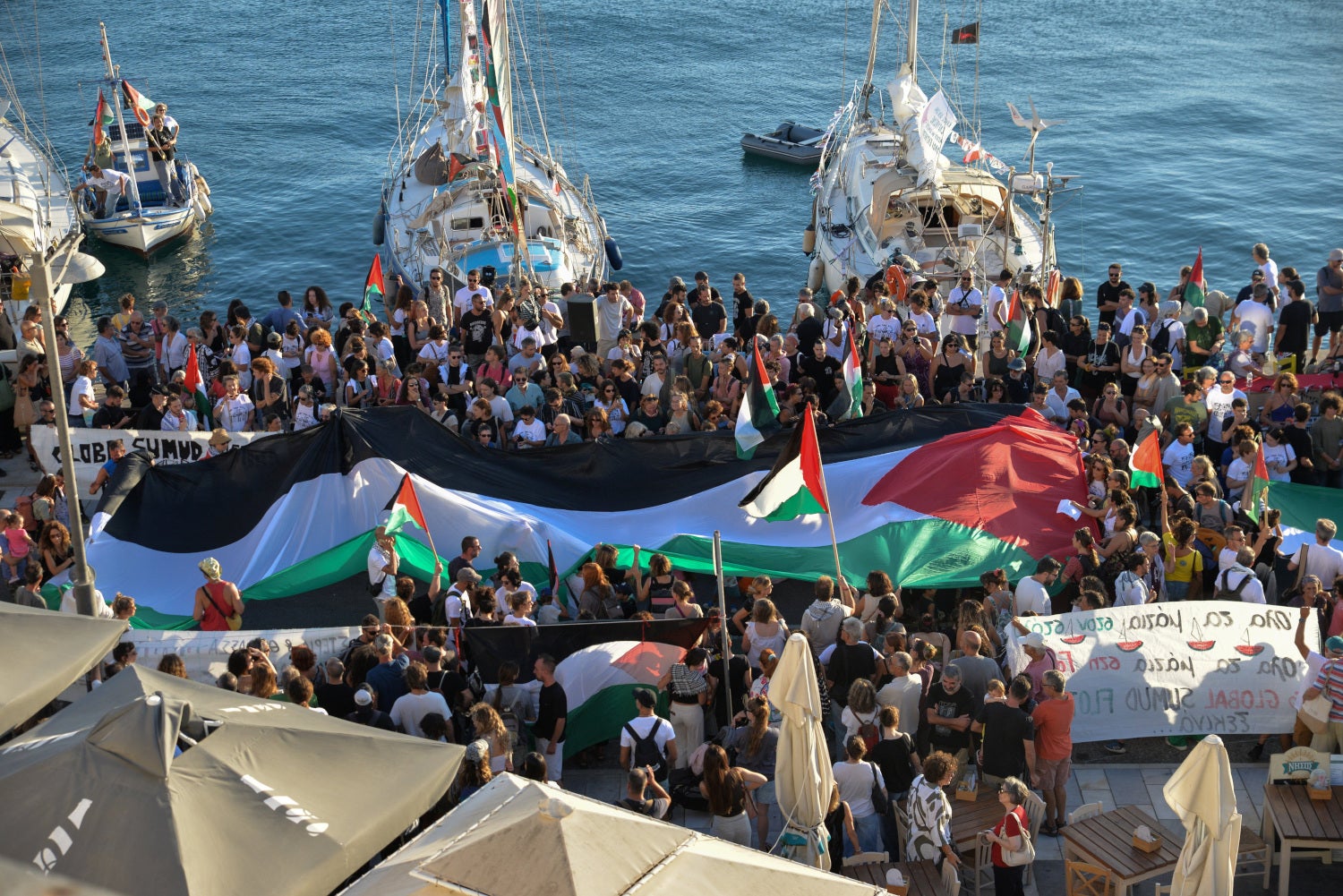 Portugal Humanitarian Flotilla: Spain & Italy Send Reinforcements