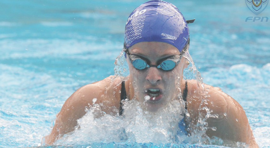 Diana Durães é uma das nadadoras já com mínimos nada à procura de recordes
