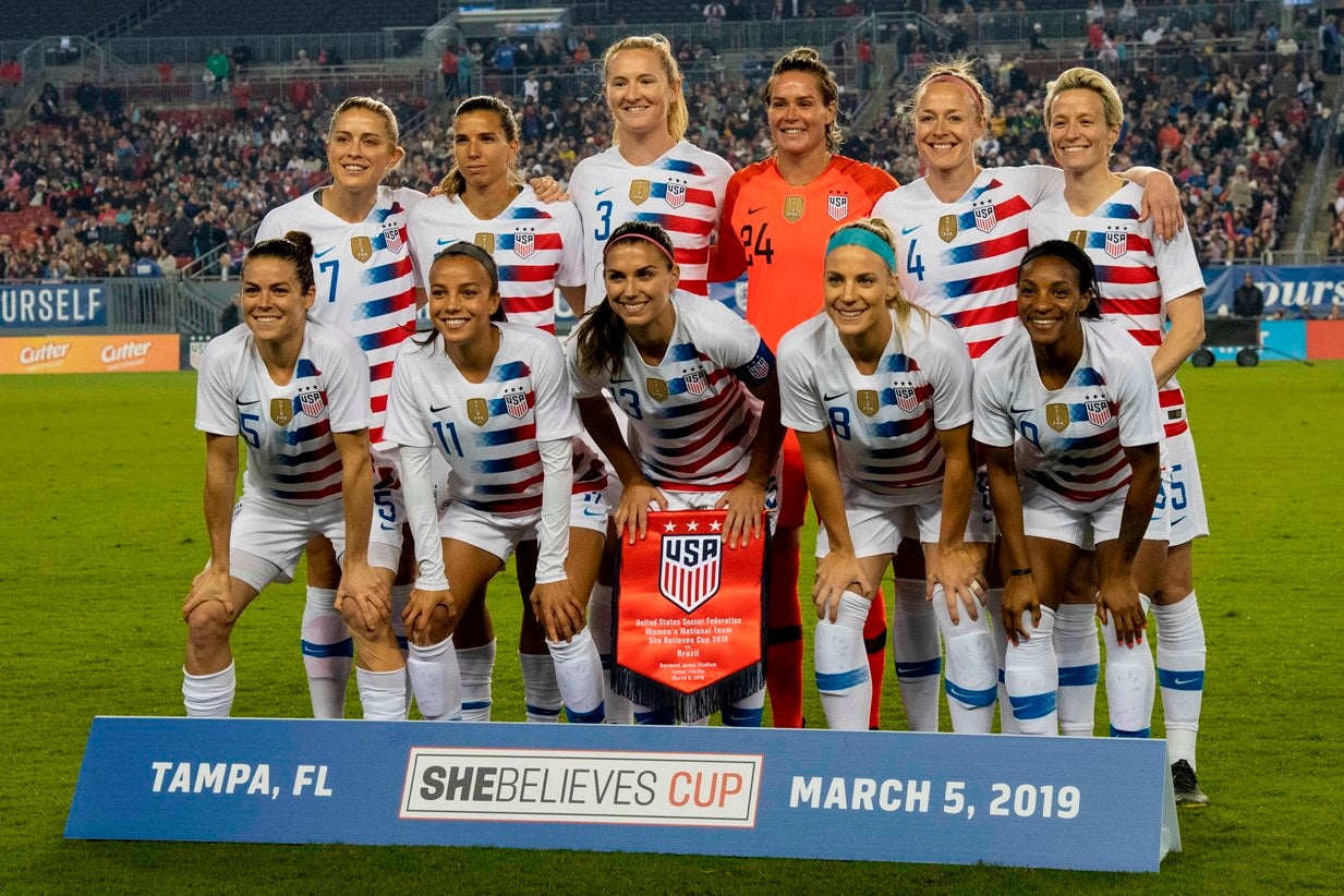 Camiseta Oficial USWNT Icon Sports - Seleção Feminina EUA