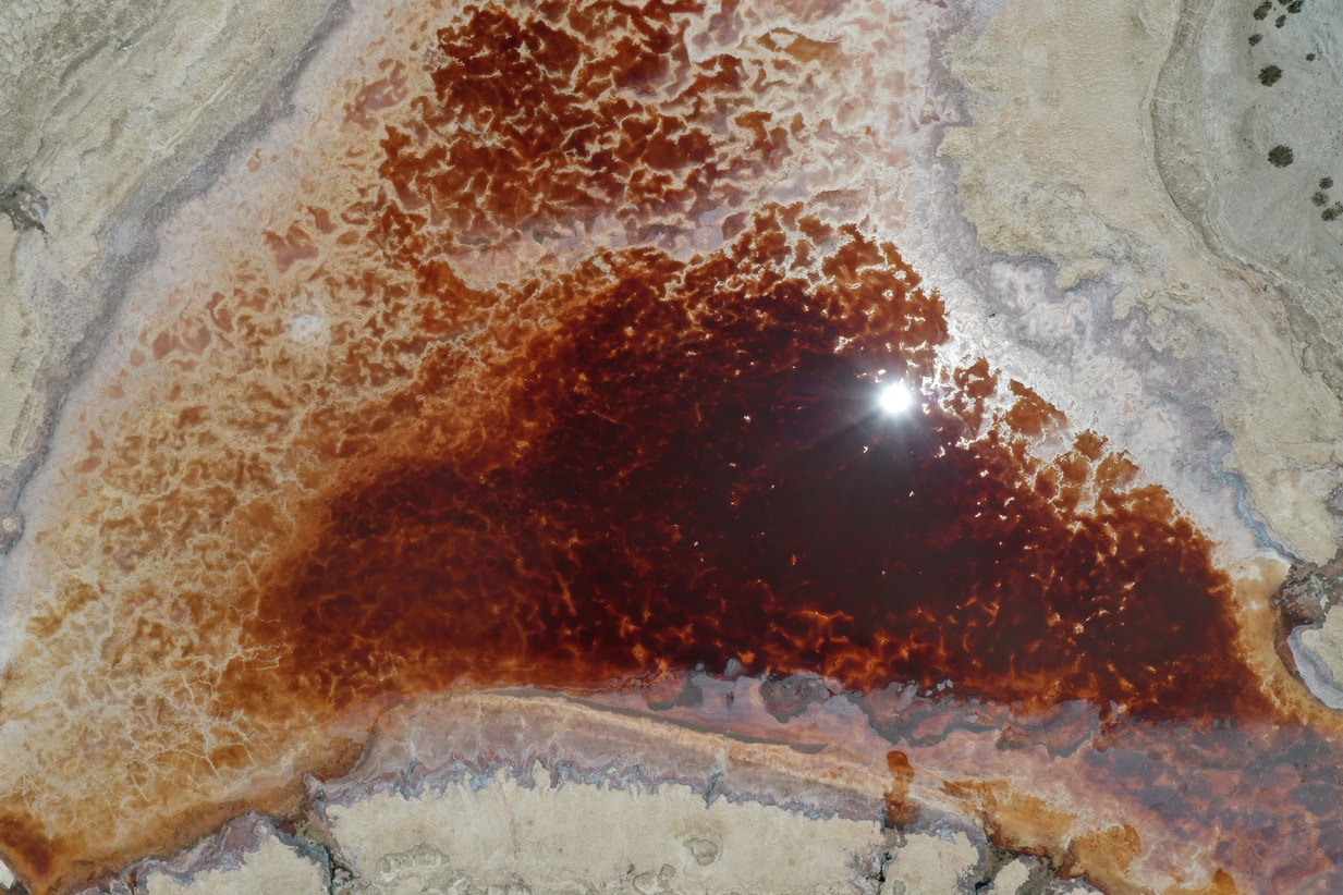  Canal quase evaporado perto de Salton Sea | Aude Guerrucci - Reuters 