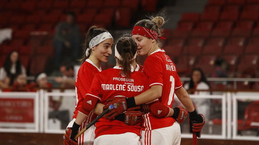 Benfica persegue título europeu de hóquei feminino