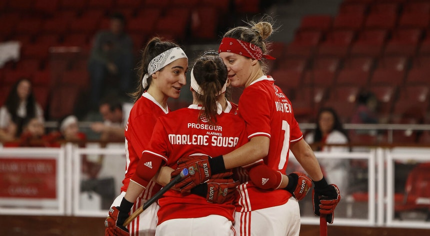 A equipa de hóquei em patins feminina do Benfica parte à procura do título europeu
