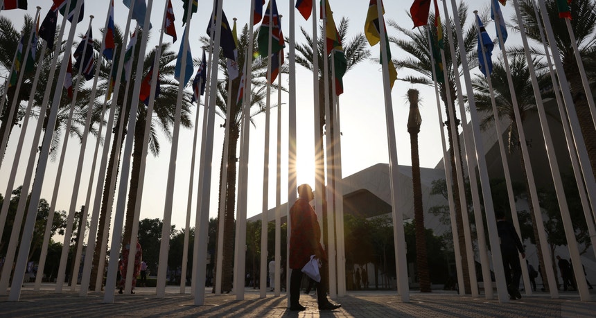  Conferência das Nações Unidas sobre Alterações Climáticas (COP28), no Dubai, Emirados Árabes Unidos, a 3 de dezembro
