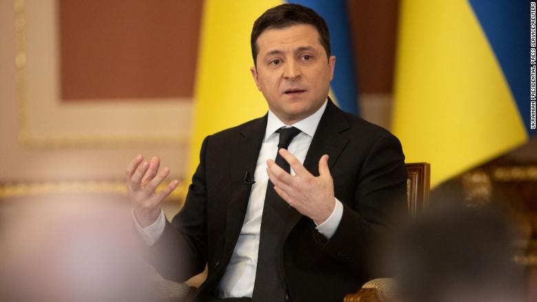 Presidente ucraniano elogia apoio diplomatico e militar ao país