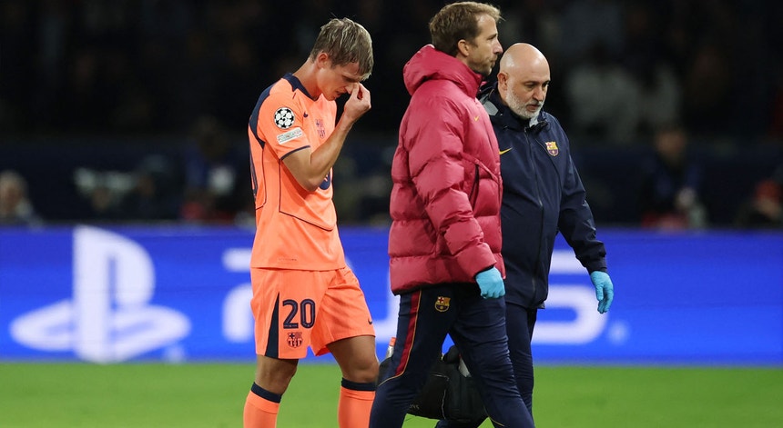 Dani Olmo desfalca o FC Barcelona durante um mês