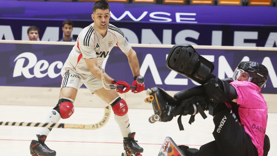 Benfica sofre, mas vence Reus na LC de hóquei em patins