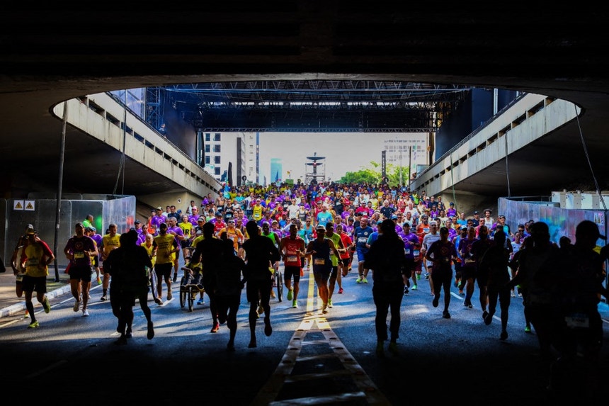 Imagem de São Silvestre. Uma corrida que se transformou numa celebração