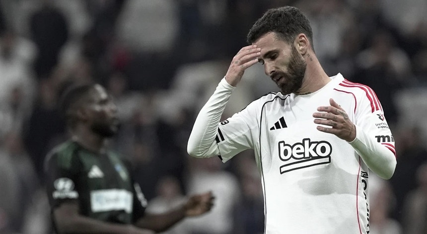 Imagem de Besiktas diagnostica Rafa Silva com 