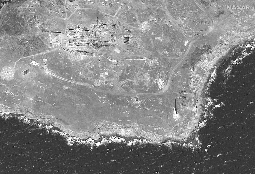 Guerra da Ucrânia: Rússia abandona icónica Ilha da Serpente no mar