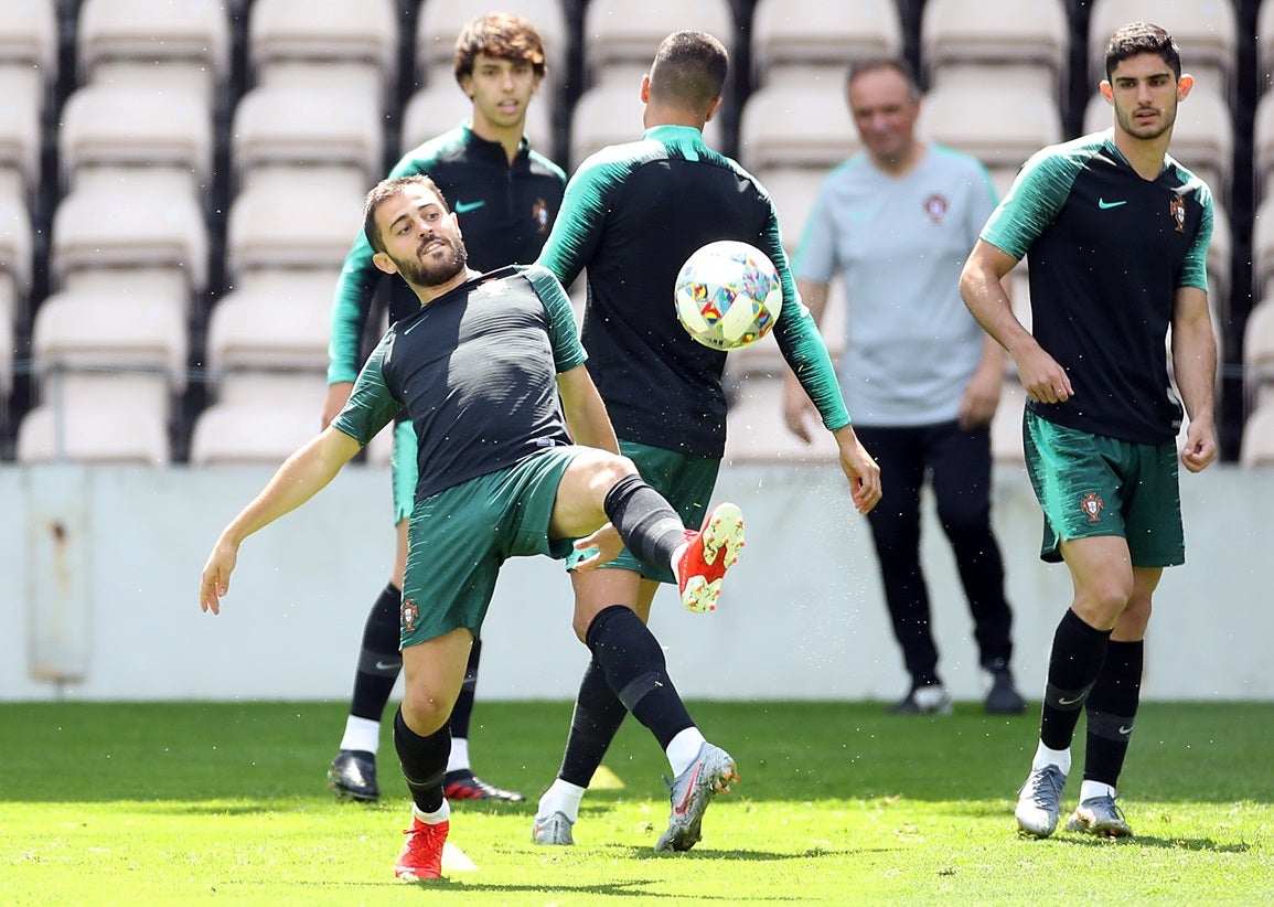 Portugal preparou no Bessa jogo com a Holanda