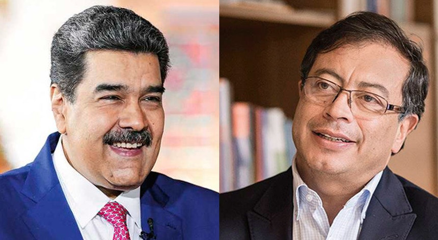 Maduro e Petro deram um primeiro passo rumo à normalização das relações entre os dois países
