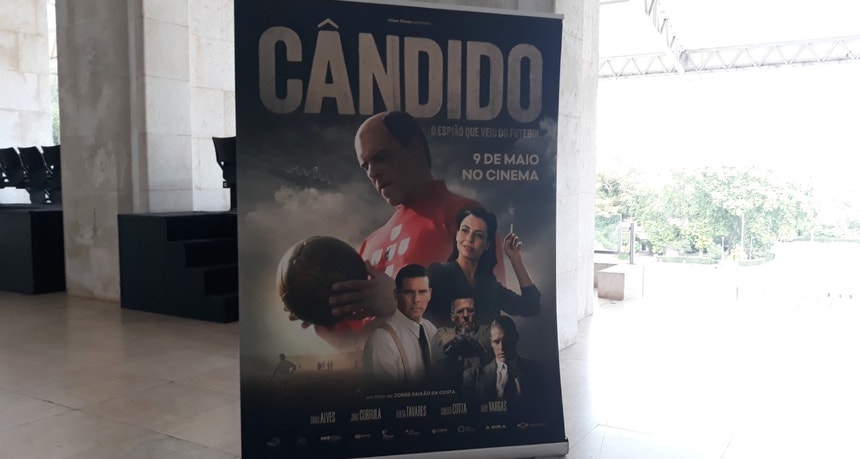 "Cândido - O Espião que veio do Futebol" em exibição nos cinemas