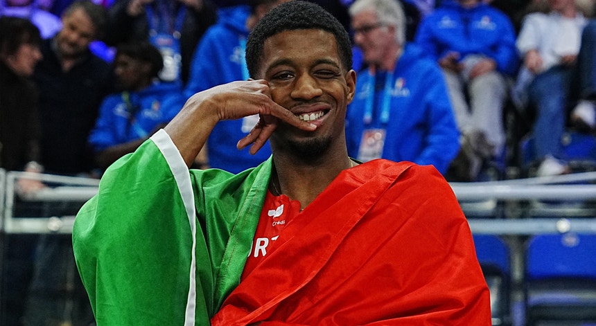 Imagem de Gerson Baldé é campeão do Mundo do salto em comprimento