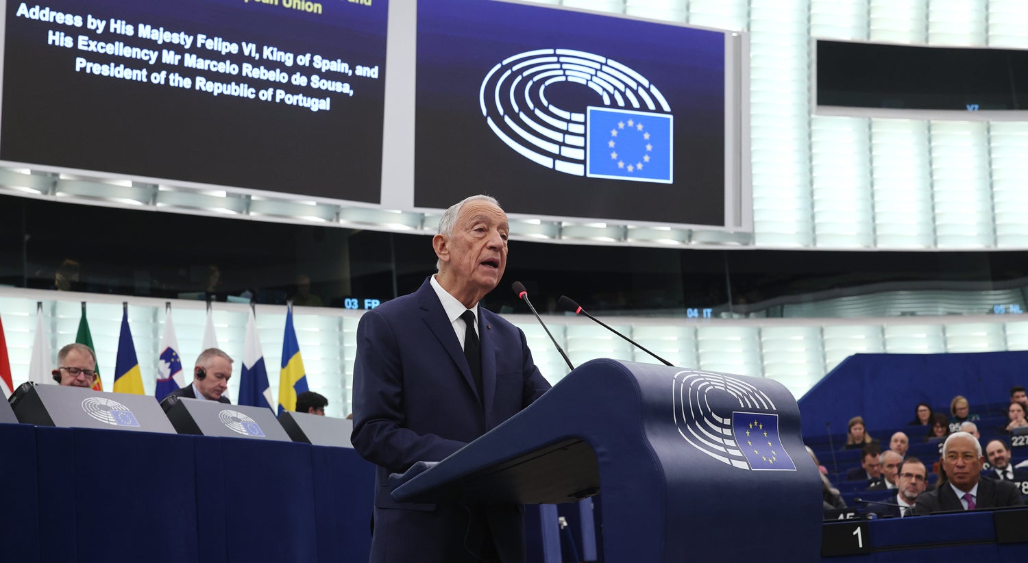 Marcelo assinala 40 anos da adesão. "Perdemos tempo e temos de fazer mais e melhor"