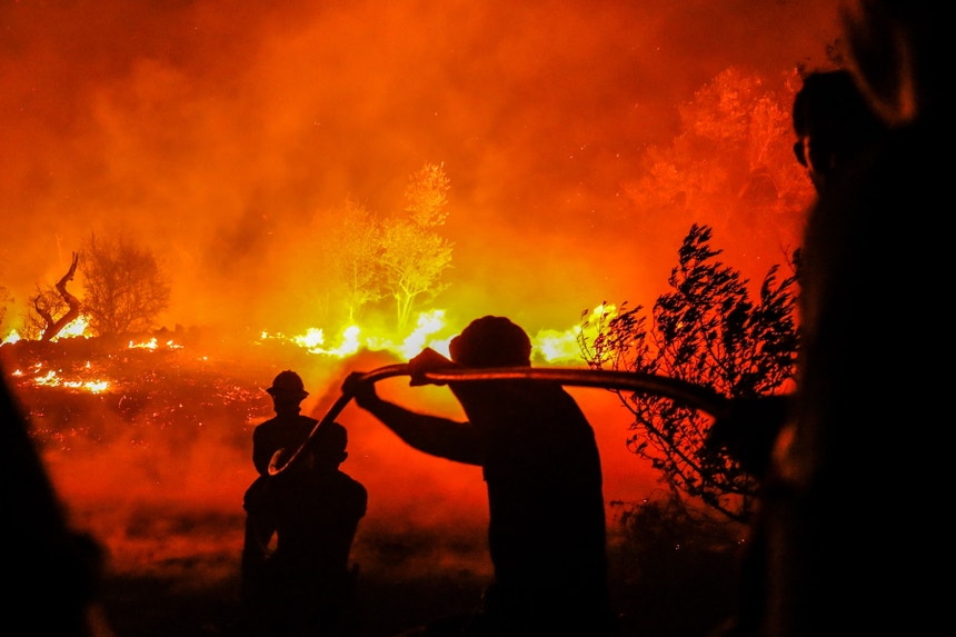 Incendio Mais Uma Noite Sem Dormir Na Serra De Monchique