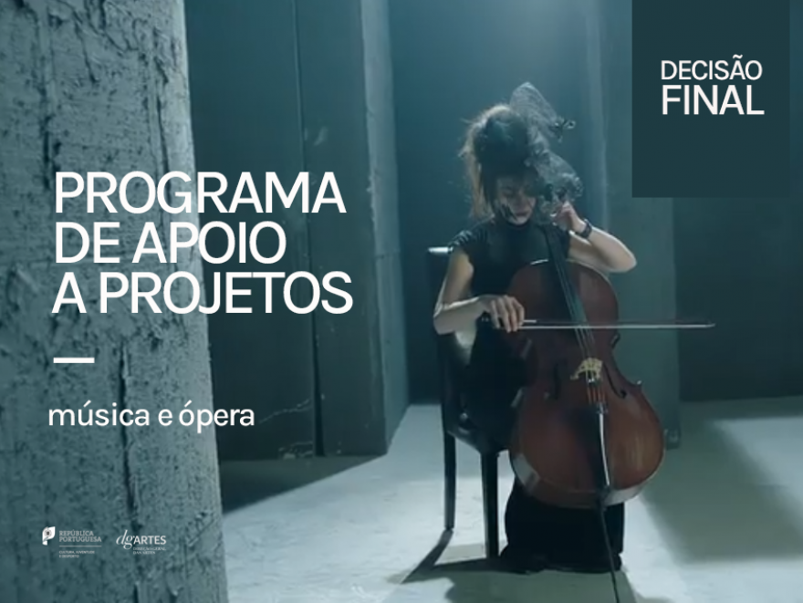 Criação em Música e Ópera apoia 77 projetos, 131 ficam de fora por falta de verba