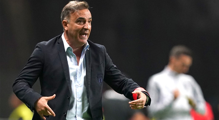 Carlos Carvalhal, treinador do Sporting de Braga
