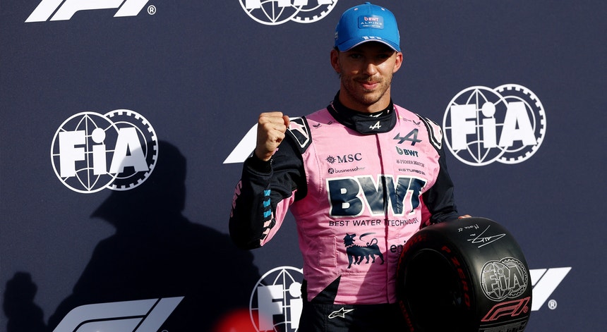 Imagem de Primeira `pole` na carreira para Pierre Gasly