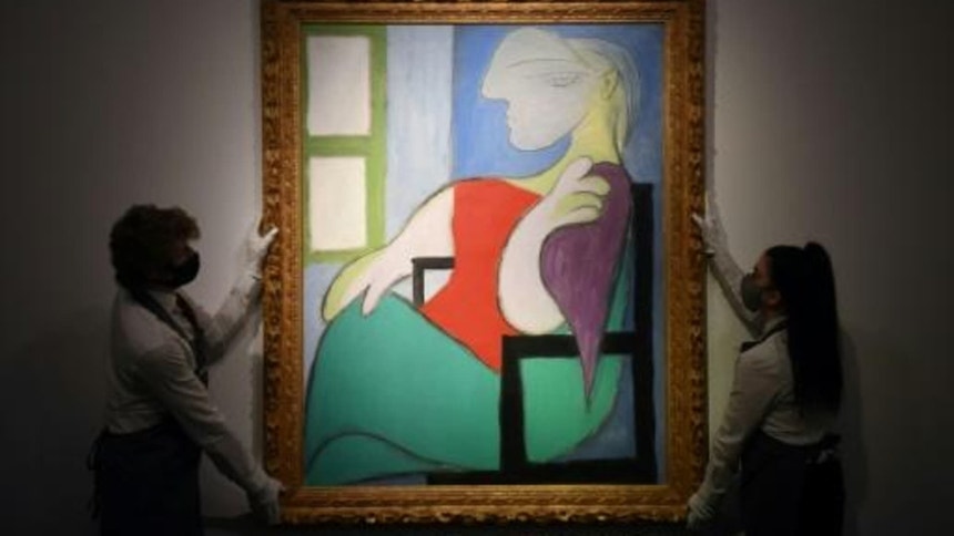 Quadro de Picasso Mulher com Relógio vendido em leilão por 130 milhões de  euros - CNN Portugal